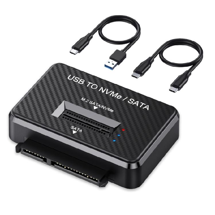 10 Гбит/с M.2 NVMe к USB Док-станция для жесткого диска Адаптер питания Передача данных Простая установка Аксессуары