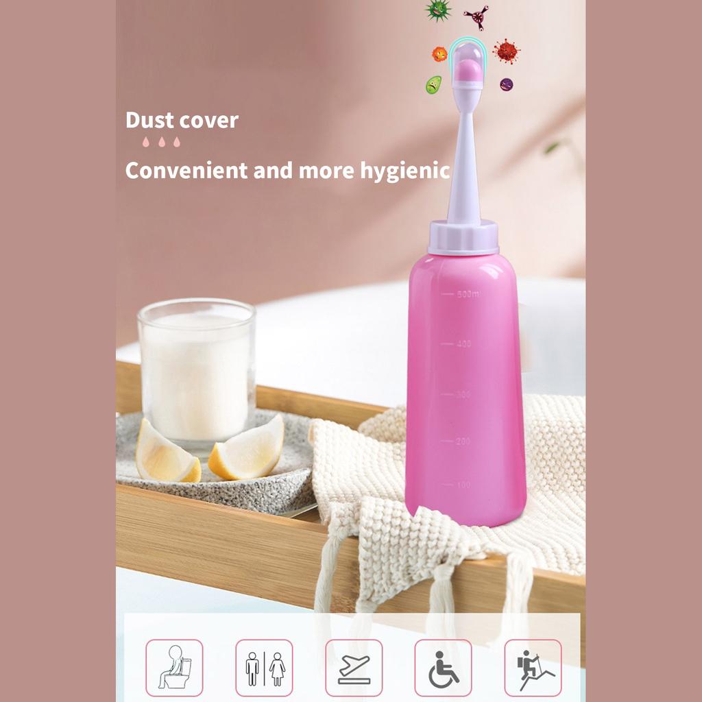 Женский опрыскиватель для личной гигиены, регулируемый поток воды, подходит для удобной очистки, длинная заостренная насадка, спрей, инструмент для мытья