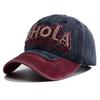 Unisex Vintage Baseball Cap Spring Summer Sun Visor Cap Letter Embroidery Snapback Hip Hop Trucker Cap Outdoor Dad Hats for Men