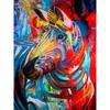 Full Round Drill Diamond Embroidery Color Zebra 5D DIY Diamond Painting Cross Stitch Rhinestone