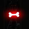 Outdoor Led Warning Bike Lights USB Charging Tail Lamp Creative Bicycle Accessories