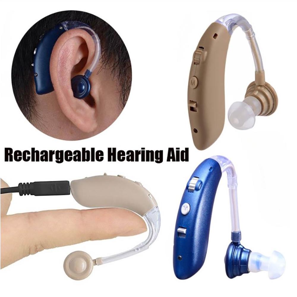 Rechargeable Hearing Aids (Non-Bluetooth) - English Edition, In Stock, Hot-Selling.