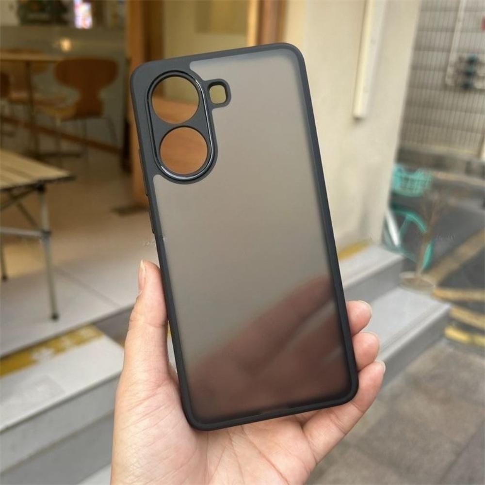 Для POCO X8 Pro Чехол Жесткий Прозрачный Простой Противоударный Защитный Чехол для Телефона Отпечатков Пальцев Для POCO X8 Pro Корпус Ударопрочный Бампер