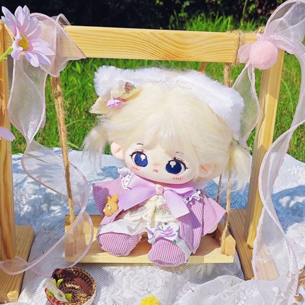 Lovely 20CM Cotton Doll Clothes Dress up DIY Doll Accessories Cute Sweater Shorts Suit Kids Toys