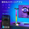 RGB Подставка для наушников Светодиодная Многоцветная Настольная Лампа Питание от USB Type-C Сенсорный Переключатель 10 Цветов Игровой Органайзер для Стола Подставка для Гарнитуры Настольное Освещение