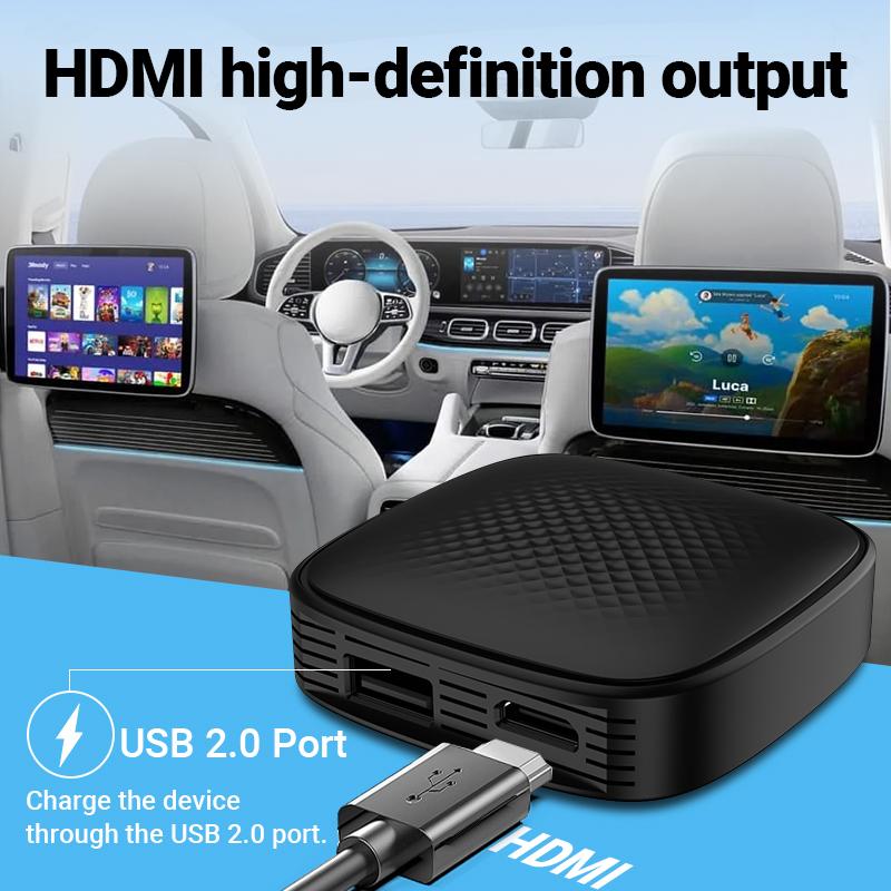 ACODO Android14 5-в-1 CarPlay в HDMI Видео Ai BOX Беспроводной HiCar Адаптер Для Toyota Mazda Vw Peugeot Havel Jeep Cadillac и т.д.. oi1