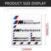 2025 E46 For BMW 1PCS Car M Performance Power Motorstport sticker For bmw M Sticker X1 X3 X4 X5 X6 X7 e46 e90 f20 e60 e39 f10 f3