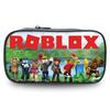 Вместительный пенал Roblox из прочной ткани Оксфорд с забавными рисунками для студентов