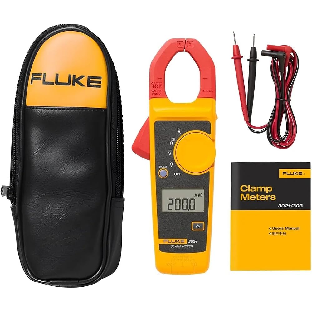 Fluke AC400A Clamp Meter Non-Original Model 302 Plus Electrical Testing Tool