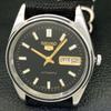 Б/У винтажные мужские часы SEIKO 5 AUTOMATIC 6119C из Японии с черным циферблатом a433861-2 R119-a433861