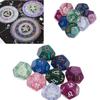 Toys Creative Gift Board Game 12-sided Astrology Constellation Divination Dice 3x Pearl