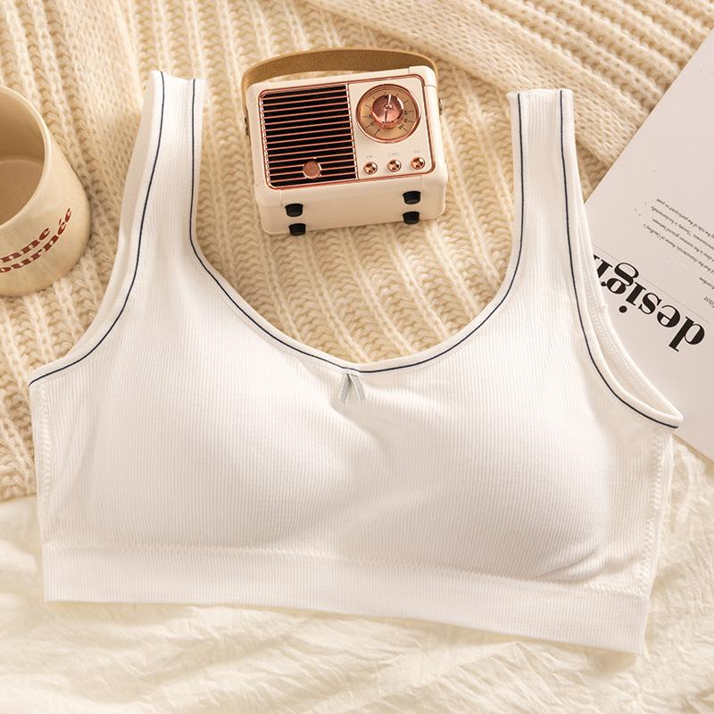 Girls bra underwear women's sports small vest junior high school high school students development period thin pure cotton no steel ring summer