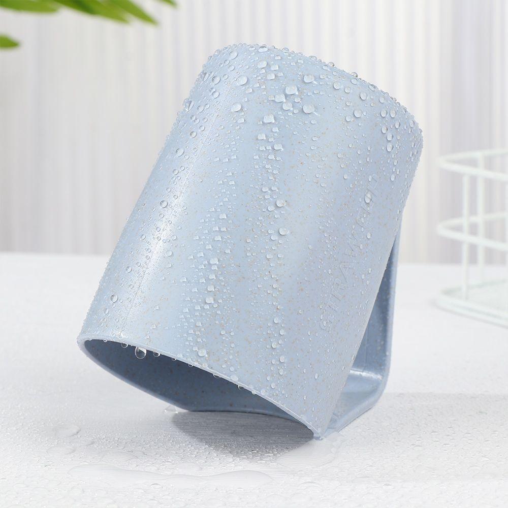 Travel Toothbrush Brushing Cup Mouthwash Water Mug Wheat Straw Tumblers Mug Cup Plastic Cup