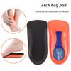 Sneakers Half Insoles for Feet Shock Absorption Elasticity Running Arch Support Orthopedic Heel Pad Plantar Fascitis Shoe Insert