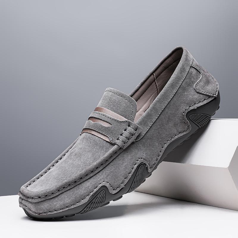 МодаМужские Лоферы Обувь 2024 Bew Fashion Мягкая Кожа Бренд Высокое Качество Мужские Летние Мужские Легкие Слипоны Мужские Повседневные Туфли для Вождения