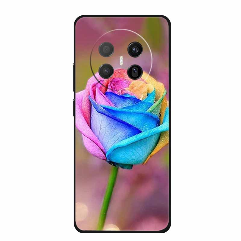 Чехол для телефона Huawei Mate 70 Air Задняя крышка Ударопрочный Черный Силикон Мягкий ТПУ Чехол-бампер Для Huawei Mate70 Air Чехол Funda Para