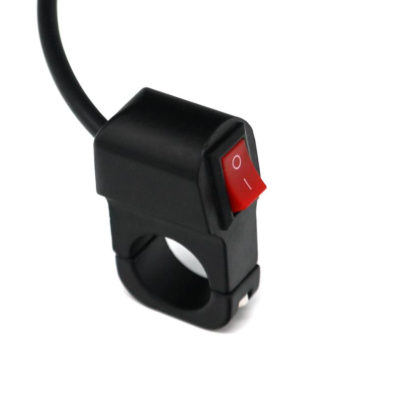 LMoDri универсальные переключатели для мотоциклов, 22 мм переключатель на руль, противотуманный прожектор, кнопка включения-выключения, спортивная грязь, прерыватель для электронного велосипеда