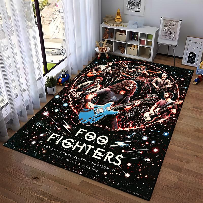Cat and Mouse Print Flannel Non-Slip Carpet for Rooms, Living Room, Home Decor, and Gifts