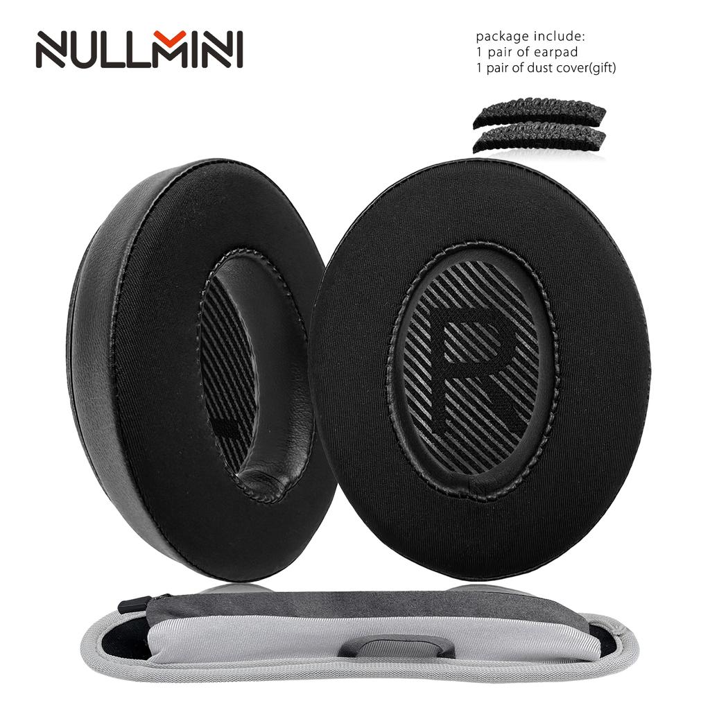 Сменные амбушюры NullMini для наушников Bose QC15, QC2, QC25, AE2, AE2i, охлаждающий гель, амбушюры, оголовье