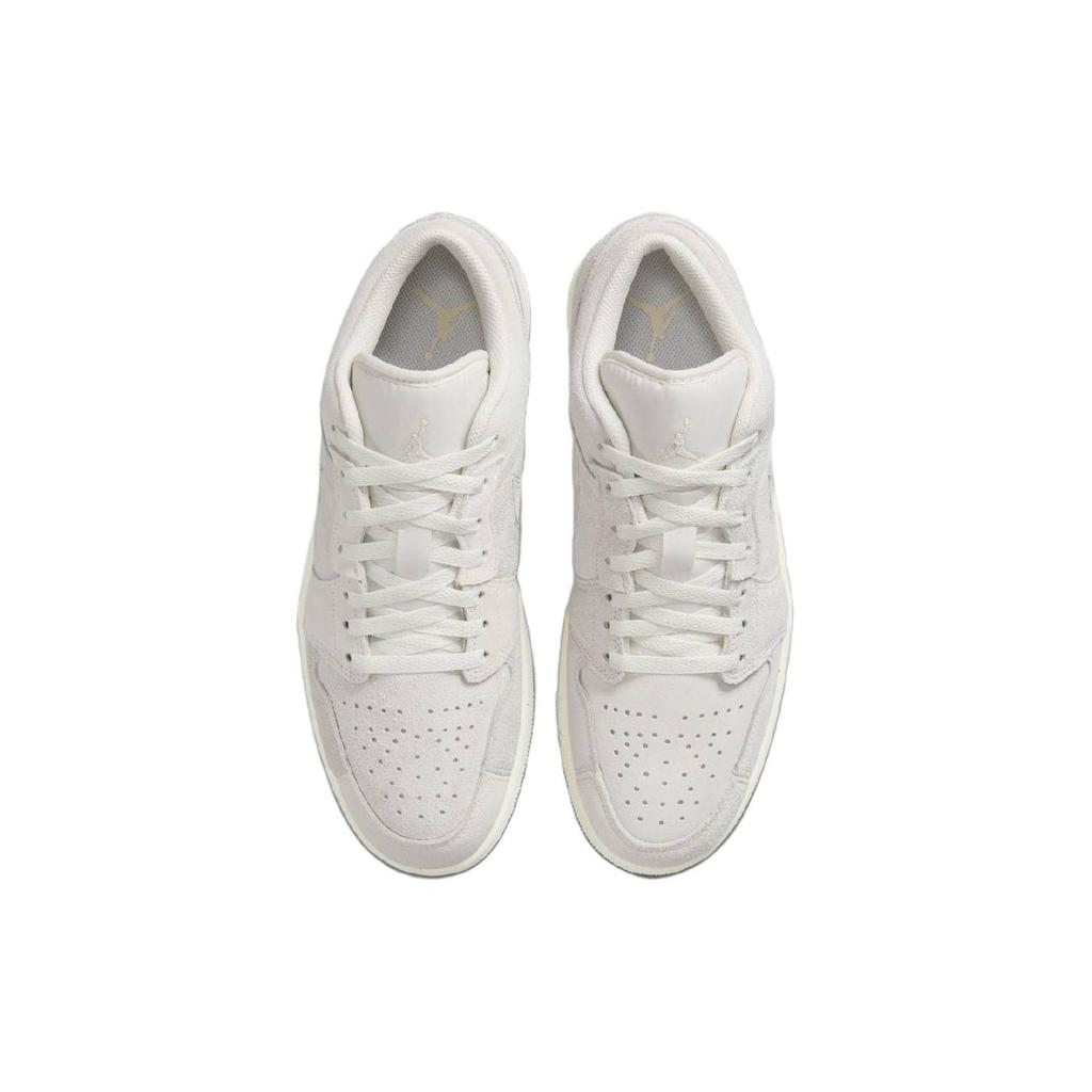 Мужские кроссовки Air Jordan 1 Low SE Craft Pale Ivory Cream Sail Legend-Brown FQ3055-100