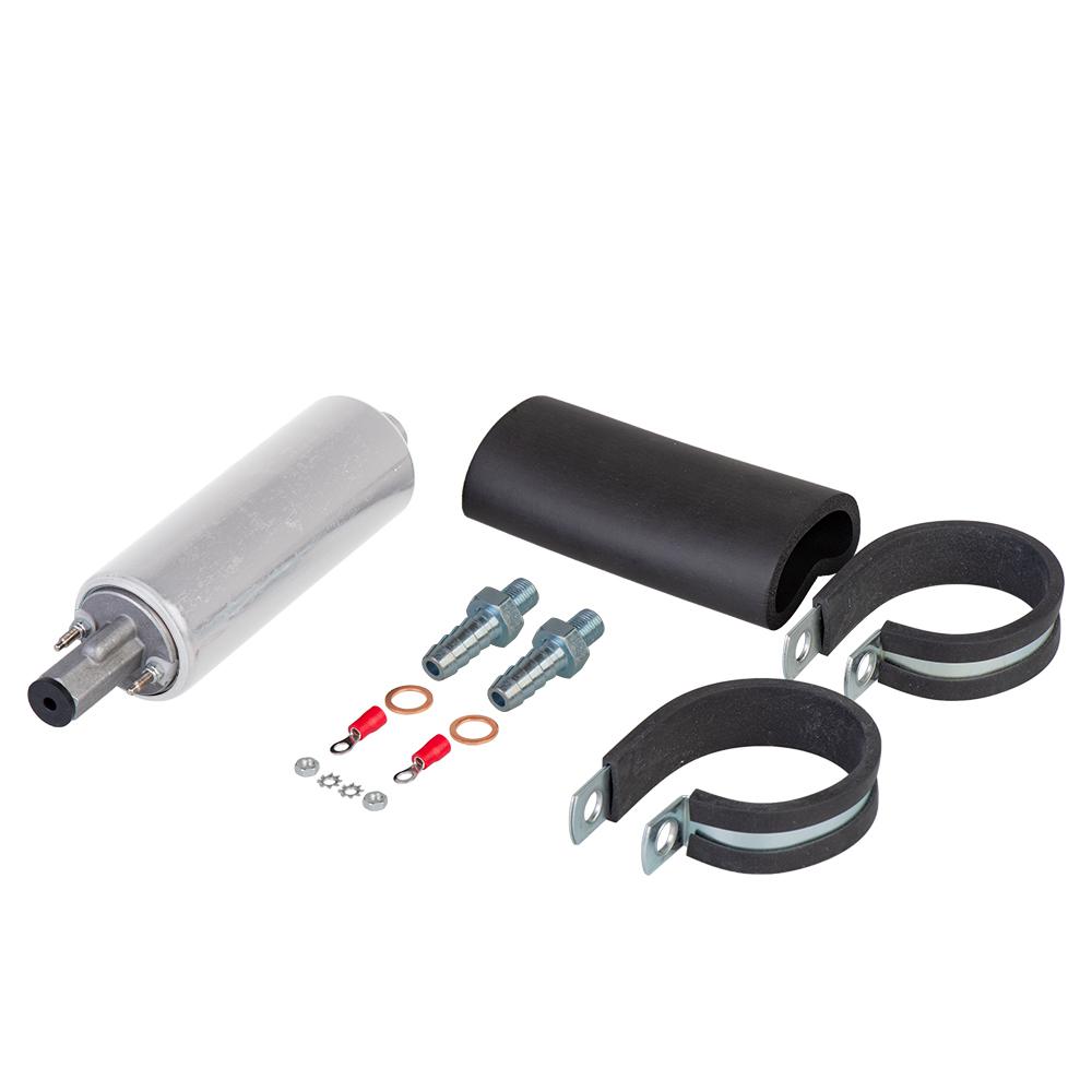Universal GSL392 External High Flow Fuel Pump, 255LPH, High Pressure Inline Fuel Pump for Car, Truck, Performance Upgrade