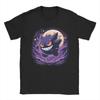 Summer Pokémon Anime Gengar Brand 100Pure Cotton Printed Tshirt Men Harajuku Casual Versatile Shortsleeved Y2k Loose
