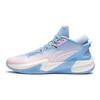 Баскетбольные кроссовки Li Ning Light Speed 1.0 с высокой устойчивостью к истиранию, дышащие, мужские, синие, розовые, ABAS097-5