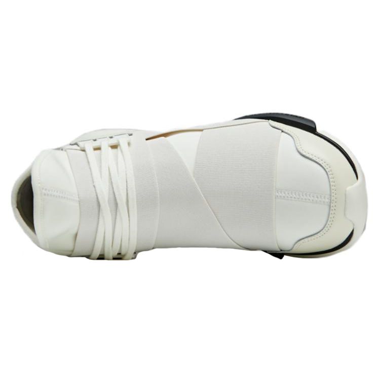 Adidas Y-3 Qasa High Off White Black Unisex Sneakers Cream Cream-White IG4075