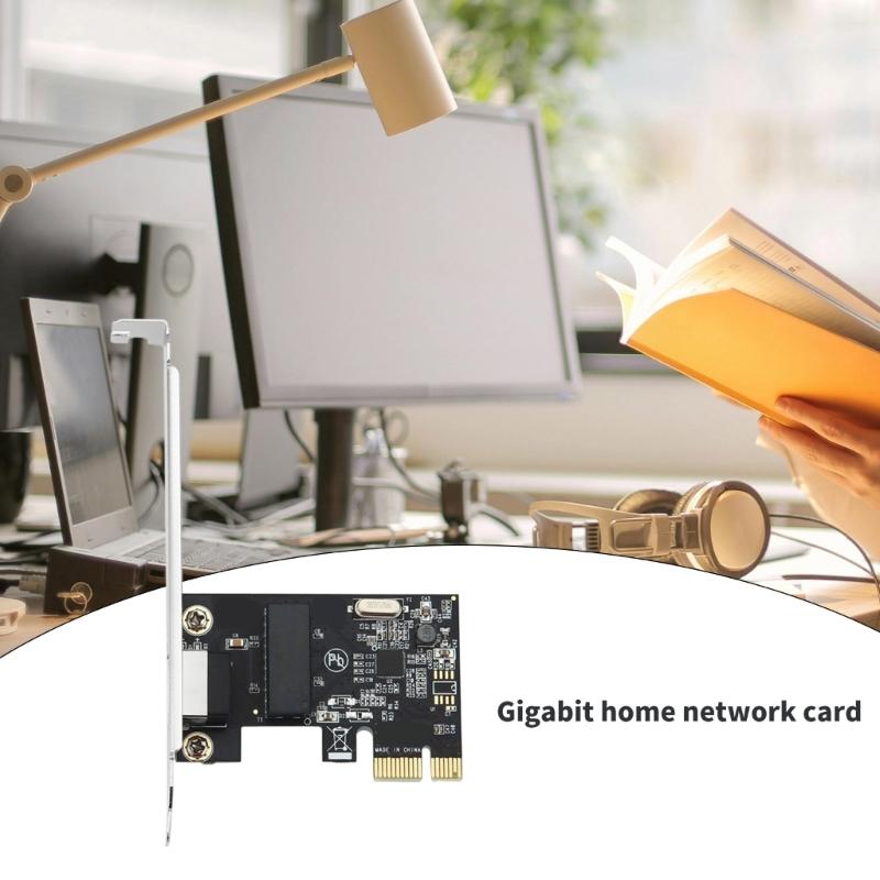 Сетевая карта Gigabit Ethernet LAN RTL8111E RJ45 PCIE 10/100/1000 Мбит/с Адаптер Сетевой адаптер Ethernet для настольного компьютера