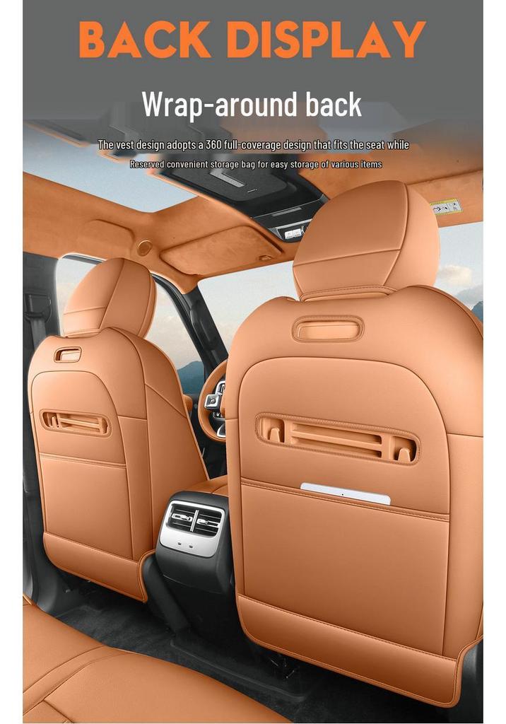 Durable Full Coverage Leather Car Seat Covers for 2026 Chery iCAR V27