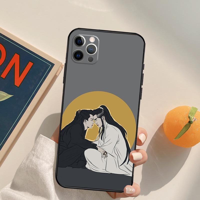 Чехол-футляр Chibi Word Of Honor для iPhone 16 15 14 Pro Max 11 12 13 Pro Max Mini XR 16 15 Plus 16e