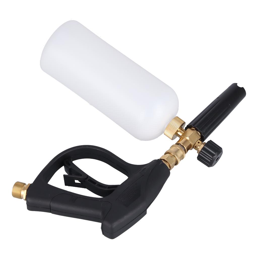 Многофункциональный пистолет для мойки автомобилей под высоким давлением с 5 насадками для пены, набор баллонов с пеной M22x1,5 мм
