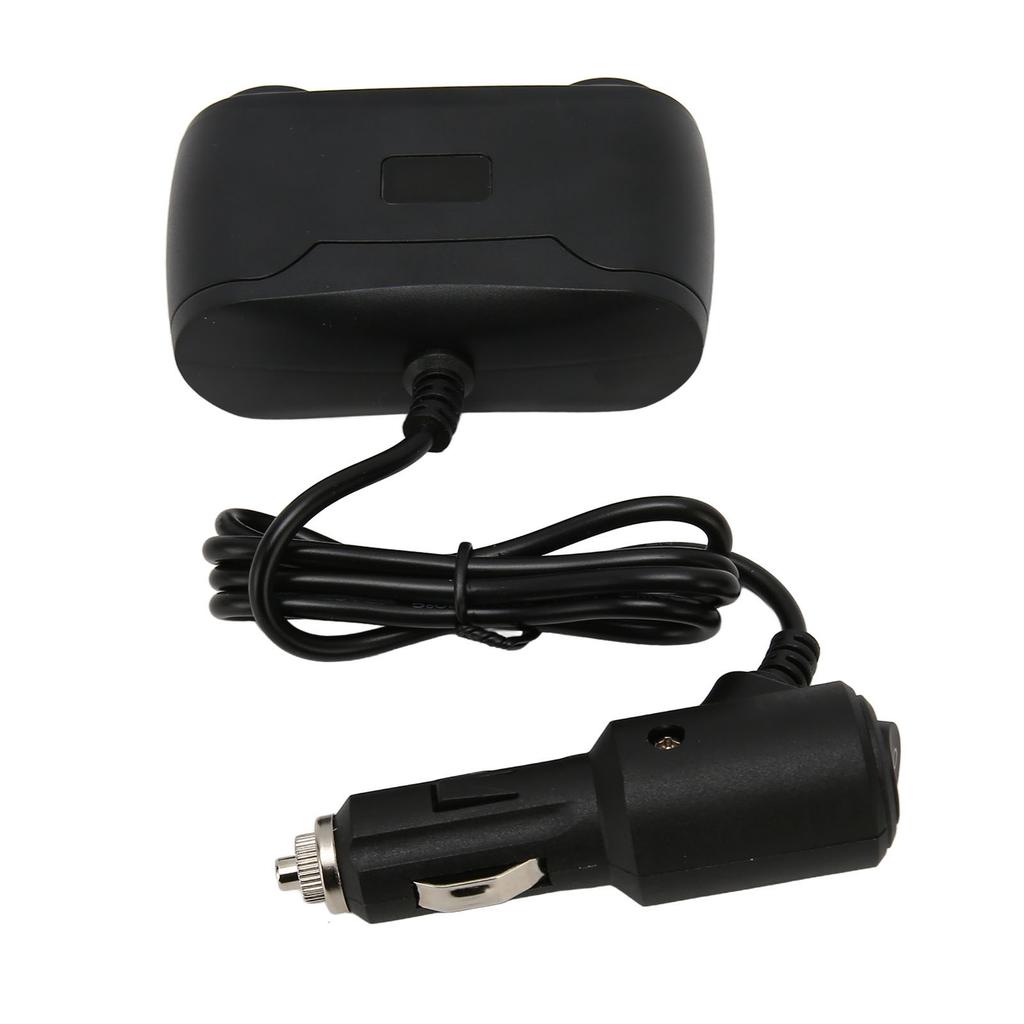 Автомобильный прикуриватель 120 Вт Многофункциональный адаптер-зарядное устройство с двумя USB-портами для мобильных устройств