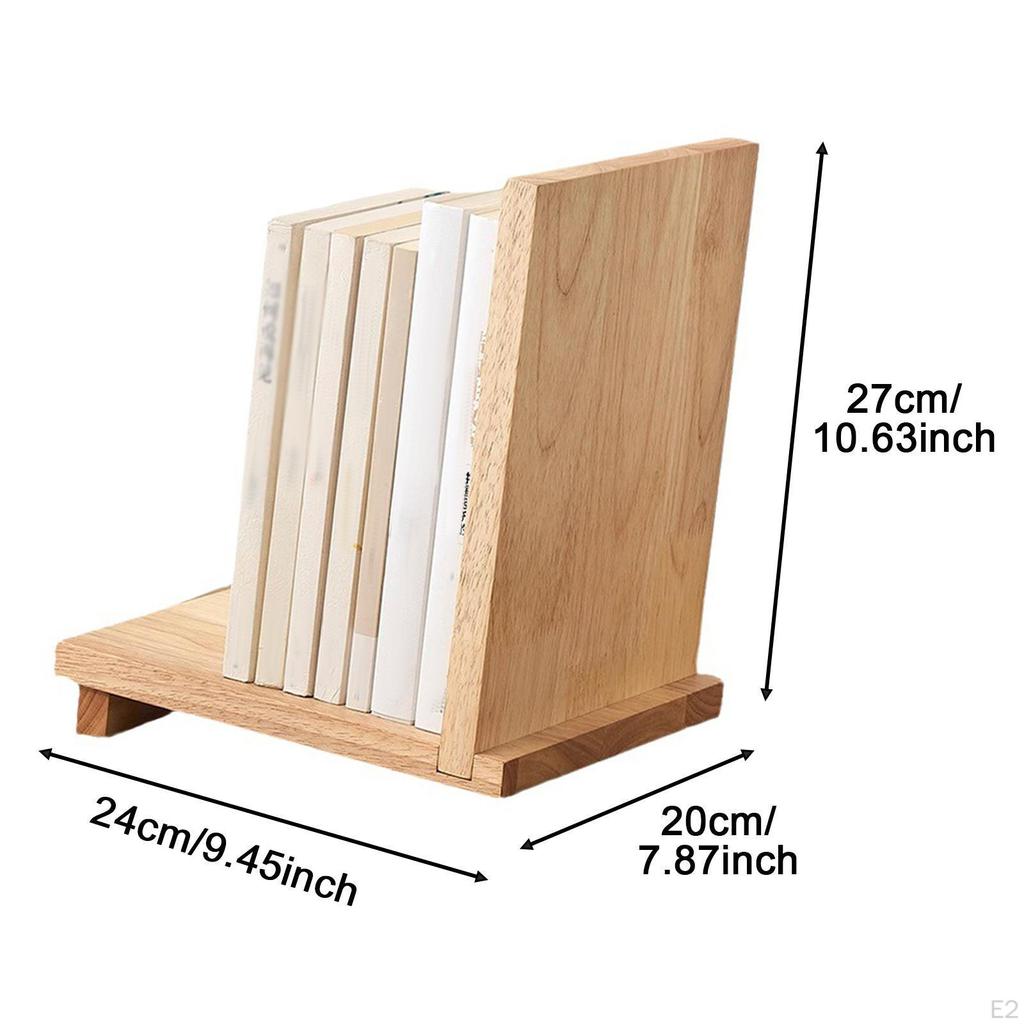 Настольная книжная полка книжный шкаф деревянная декоративная маленькая книжная подставка полка для стола для гостиной кабинета