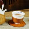 Бамбуковая лоза плетеная подставка под чашку противоожоговая подставка под стакан коврик для стола натуральная ротанговая подставка чайные аксессуары