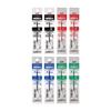 Стержень для шариковой ручки Mitsubishi Pencil Jetstream Multi-Color 0,5 мм, 4 цвета, упаковка 2 шт.