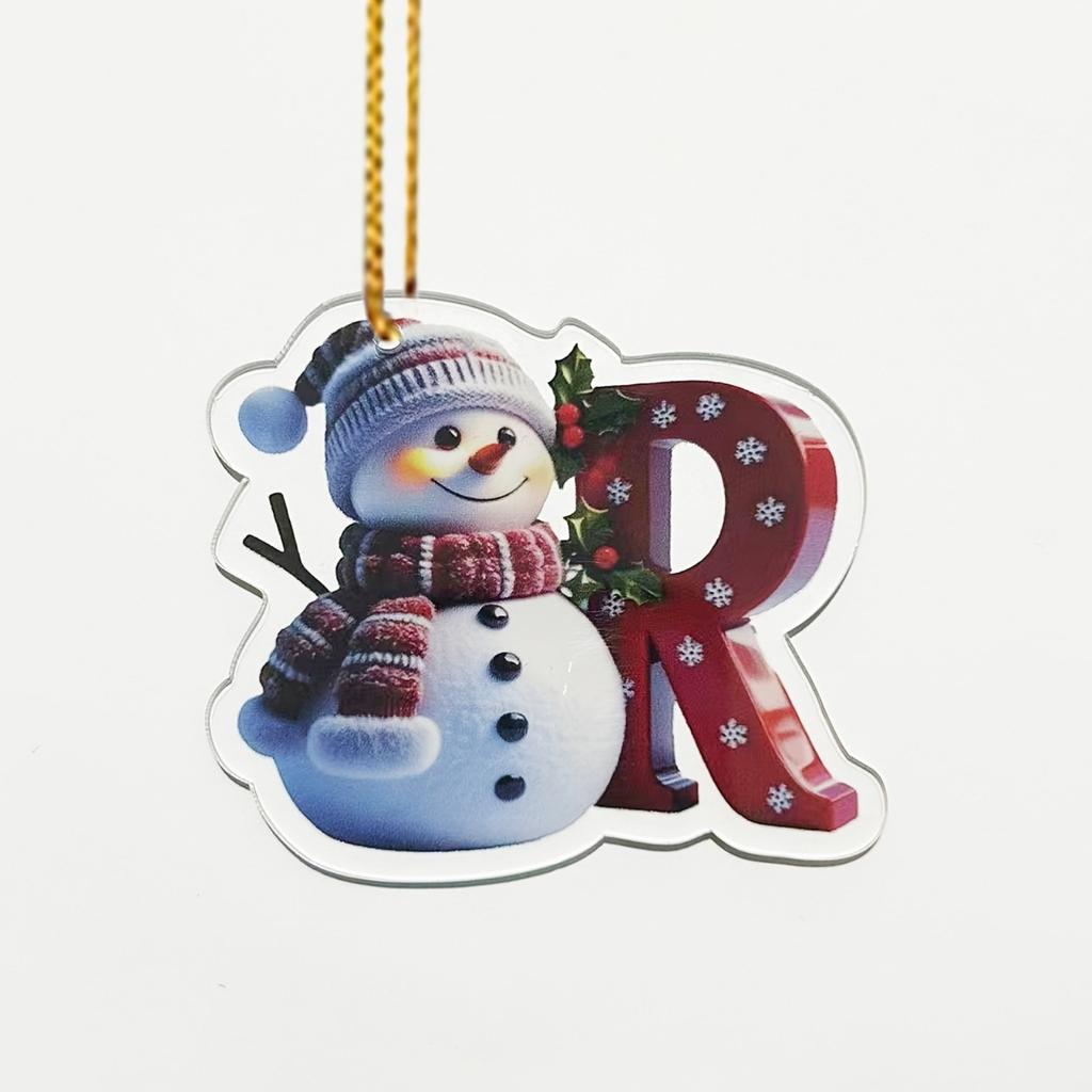 Christmas Decoration Pendant Christmas Tree Tag Theme Party Crafts Ornament