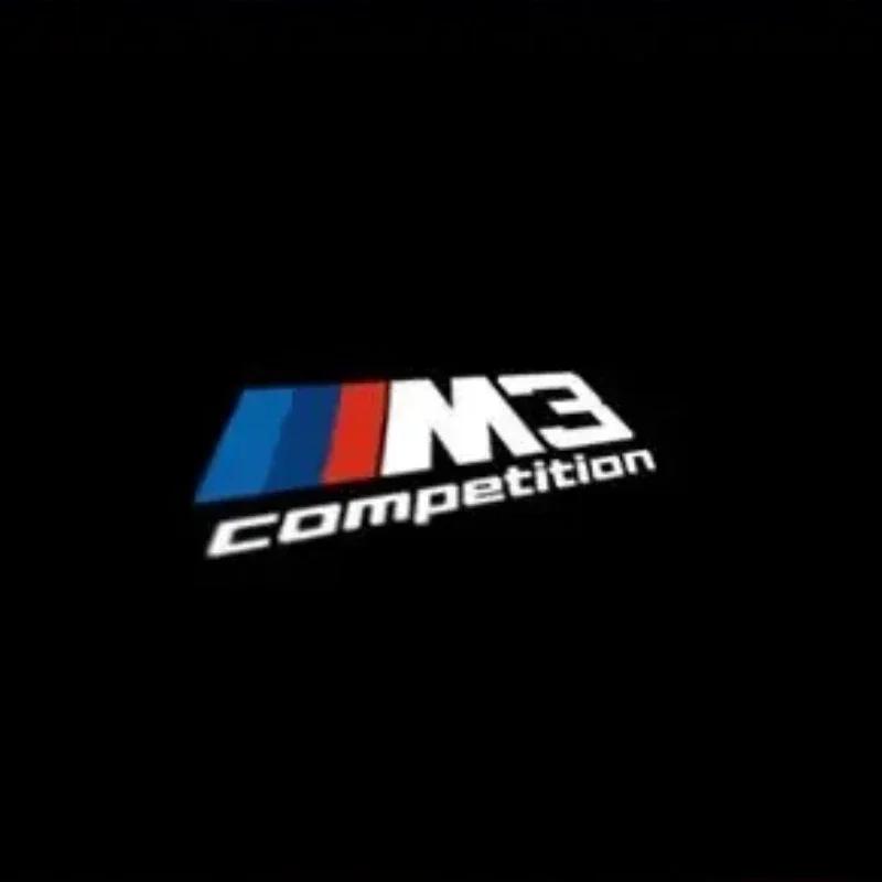 2/4 шт. светодиодная лампа приветствия для двери автомобиля подходит для BMW E90E91E92E93E60E61F10f07E63E64F12f3F30E87 декоративная лампа. автомобильные аксессуары