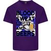 Blood Sweat Rugby and Beers Scotland Funny Unisexs Light Cotton TShirt