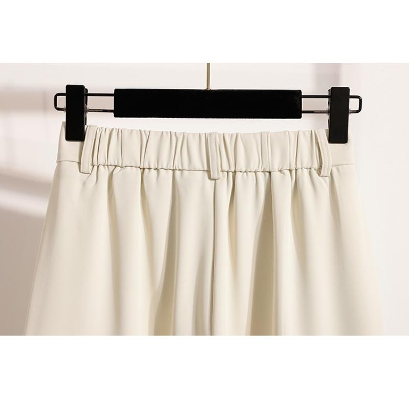 DIMANAF 2025 Шорты больших размеров Летние женские с высокой талией Свободные Повседневные Короткие брюки Базовые Брюки гаремы Широкие брюки Новинка