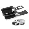 Kasinfly Door Switch Rubber Mat for Toyota Alphard 40 Driver and Passenger Door Pocket Interior Custom Part for Toyota Noise Small Item Black Series,