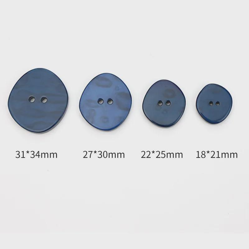 Irregular Resin Buttons for Decorative Clothing: Unique Accessories for Coats, Shirts, and Sweaters
