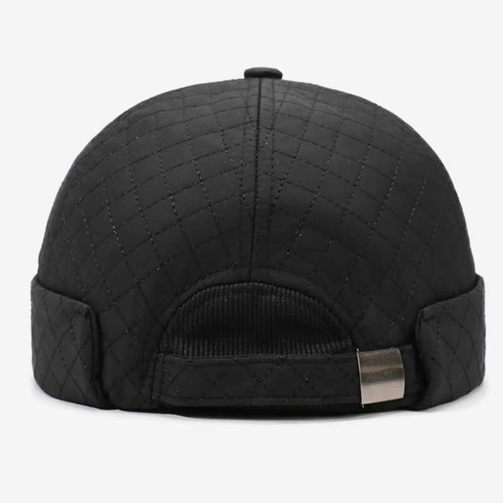 Winter Warm Beanie Cap Thick Melon Skin Tide Hats Fashion Bucket Hat