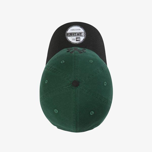 Кепка New Era Ny Yankees Базовый тон Безструктурная Темно-зеленый 15216768