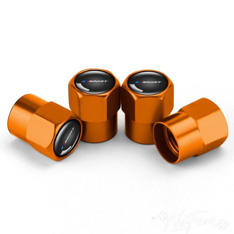 4pcs Car Metal Badge Wheel Tire Valve Caps Stem Cover For BMW M Emblem E46 E36 E34 F10 E90F30 E60 F30 E53E30 E9 E87 Accessories