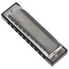 Silver Metal 10 Holes 20 Tones G/CKey Professional Blues Harmonica
