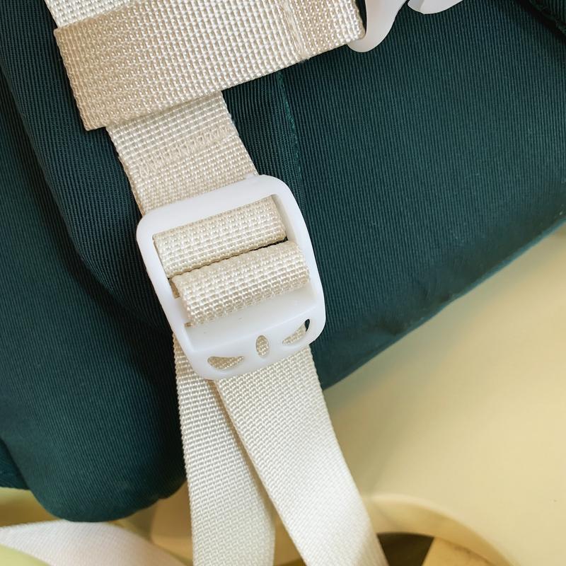 Рюкзак Студентка Повседневная школьная сумка Цветной контрастный рюкзак