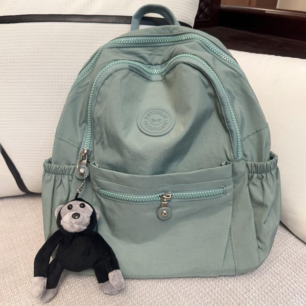 2025 New Backpack Women's Backpack Versatile Mommy Nylon Outdoor Travel Light Commuter Small Backpack