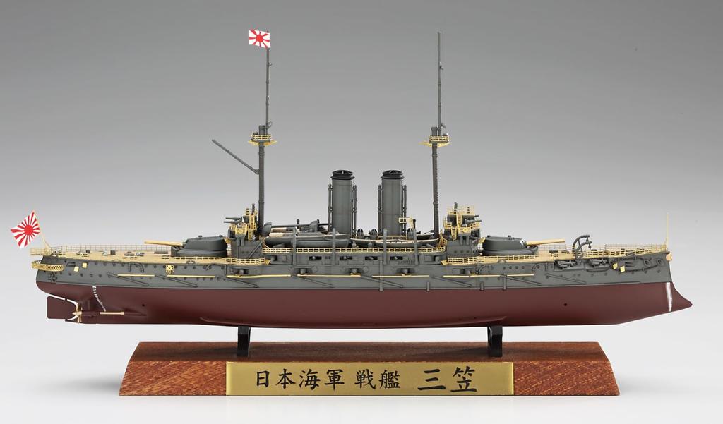 Hasegawa 1/700 Линейный корабль Императорского японского флота Микаса Полный корпус Специальная версия с полной детализацией Пластиковая модель-конструктор CH128