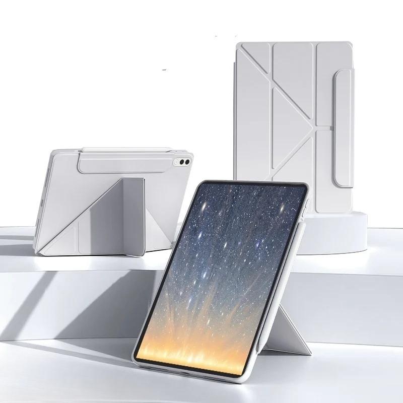 For Lenovo Xiaoxin Pad Pro GT 11.1"2025 Cover Multi-Folding PU Leaher Soft Back Stand for Xiaoxin Pad Pro GT Tb710fu Tablet Case